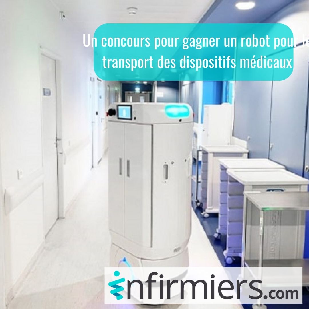 Un concours pour gagner un robot pour le transport des dispositifs médicaux ➡️ buff.ly/3PuxzZW