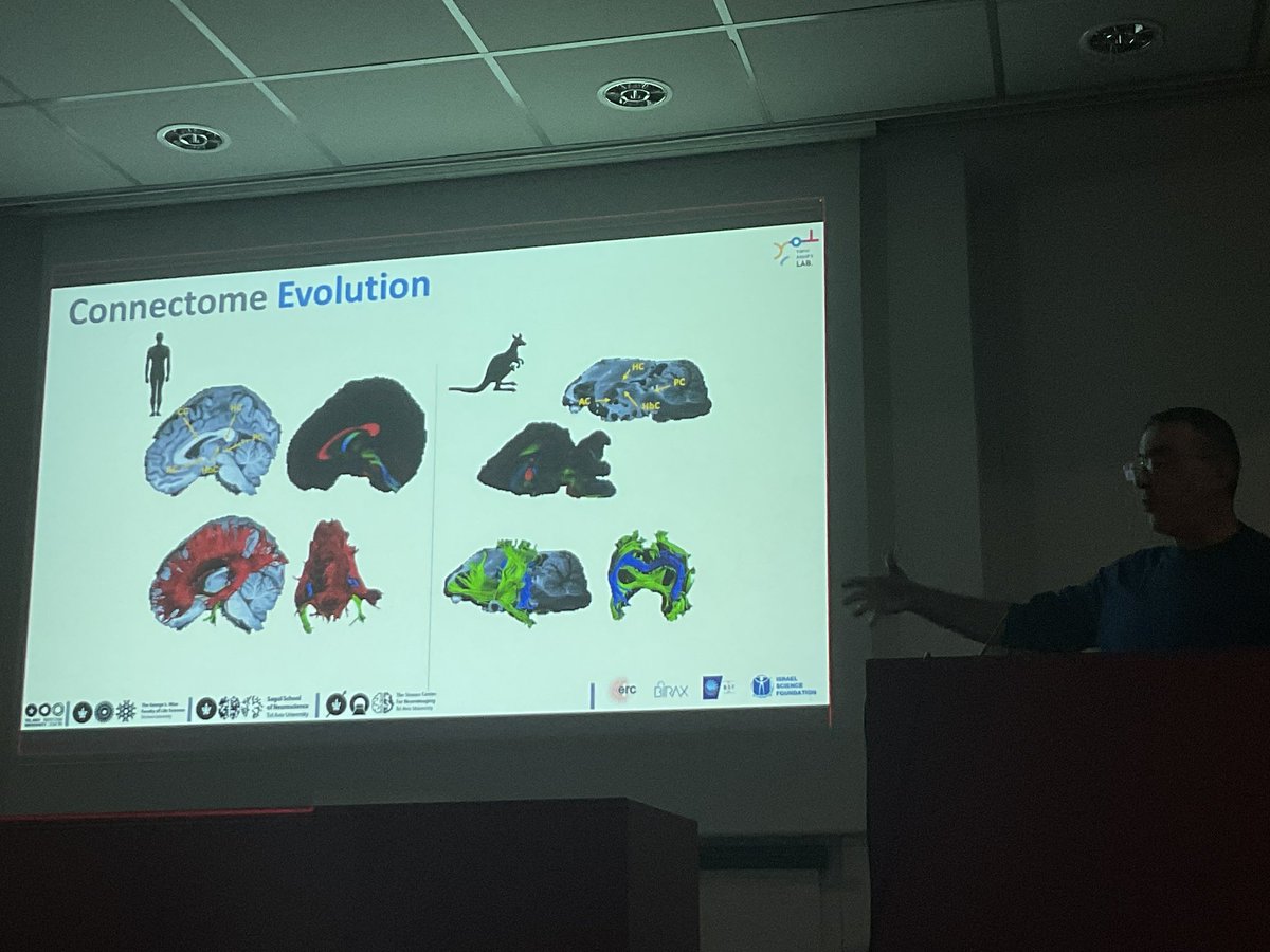 katjaQheuer's tweet photo. Into the animal brain world with great talk by @AssafLab on Connectome evolution across the animal kingdom.
With @YovelBatLab
#compMRI @R3RT0 @NeuroecologyLab https://t.co/0EYsDjGFvp