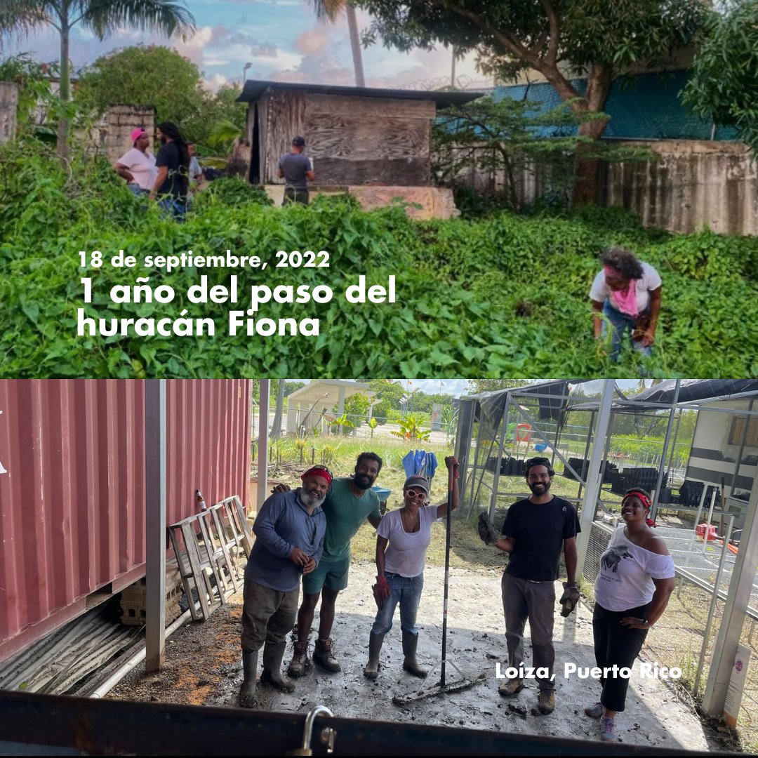 revistaetnicapr's tweet image. Agradecemos a las manos que se unieron en la restauración de los hogares de nuestra gente en Loíza, luego de los estragos del huracán Fiona en el 2022.

 #ProhibidoOlvidar #HuracánFiona #Loíza 

[Subvenciones por Southern Power Fund y Fiona Community Response Fund.]