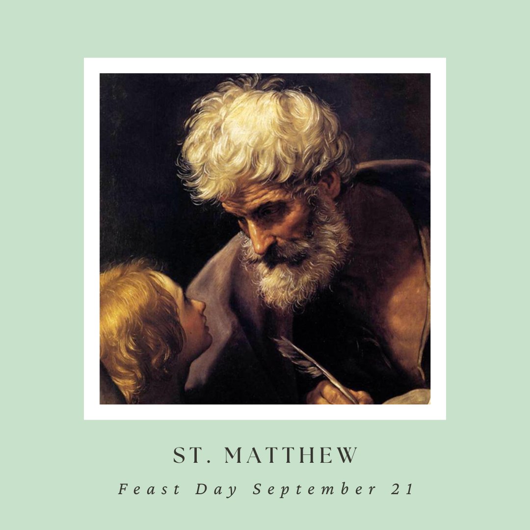 HSC_AG_Cemetery's tweet photo. Today, on September 21,  we celebrate the life of Saint Matthew,  the patron saint of bankers and tax officials.

#catholic #catholicfaith #christian #faith #rochesterny #historicrochester #feastday #SaintMatthew https://t.co/OgDcT2vIhd