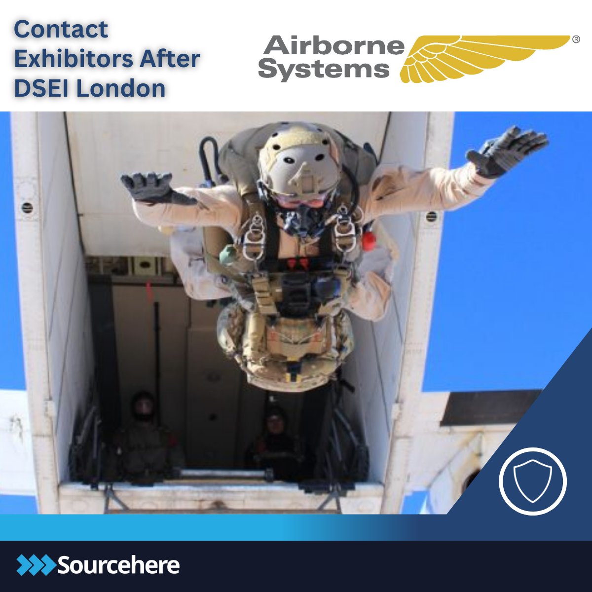 🪂 <a href="/AirborneSysNA/">Airborne Systems</a> continues to soar as an industry leader, delivering world class #parachutes for the #USA #ArmedForces. They are among the 200+ U.S. companies that took center stage at last week's <a href="/DSEI_event/">DSEI 2023</a>  Use <a href="/source_here/">Sourcehere</a>  to contact them after the show. 

#defense #DSEI