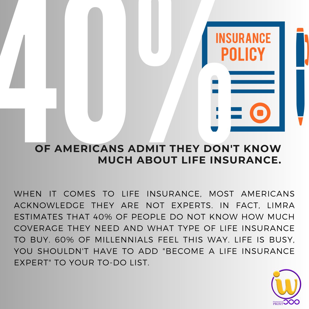 MyImagineWealth's tweet image. 40% of Americans admit they don't know much about life insurance. 
Let's debunk the myths, answer your questions, and empower you with the knowledge you need to secure your legacy.  #LifeInsuranceAwarenessMonth #LIAM #LifeInsurance101 #KnowledgeIsPower
