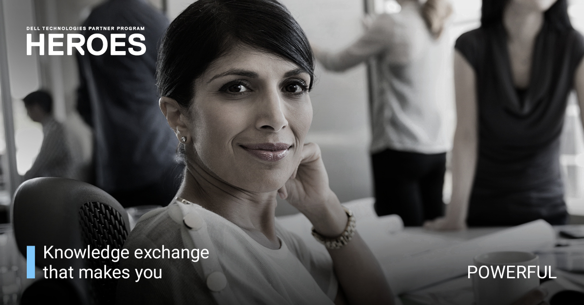 Knowledge exchange makes you powerful. 🦹 ⚡ 

Join our global #DellTechHeroes community and unlock a 🌎 of growth.

Log in to the partner portal dell.to/3PrFGYb