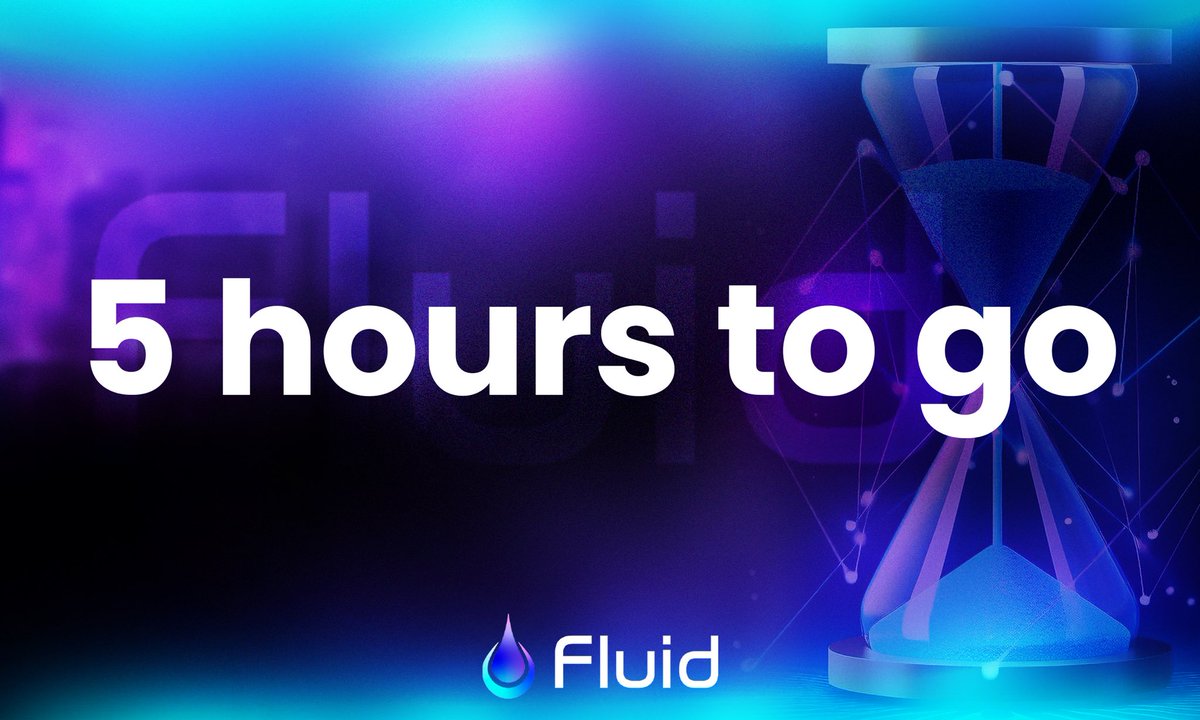 FluidToken's tweet image. It’s almost time for the token sale! 😱

With so much excitement brewing and everyone supporting us in TG and here on X we are stoked for the launch!

Heads up! We are just 5 hours away! You can find the details below👇

Date: Thursday 21st September 
Time: 6pm UTC 
Allocation…