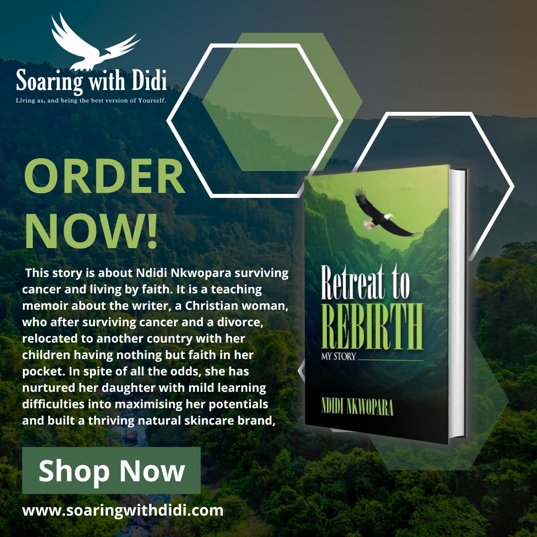 soaringwithdidi's tweet photo. "🌟 Journey with Ndidi Nkwopara as she conquers life's most difficult challenges, all while building a thriving skincare brand. This is a story of Unbreakable Faith.' 📖💪✨" https://t.co/mZsT9Tg3Zo