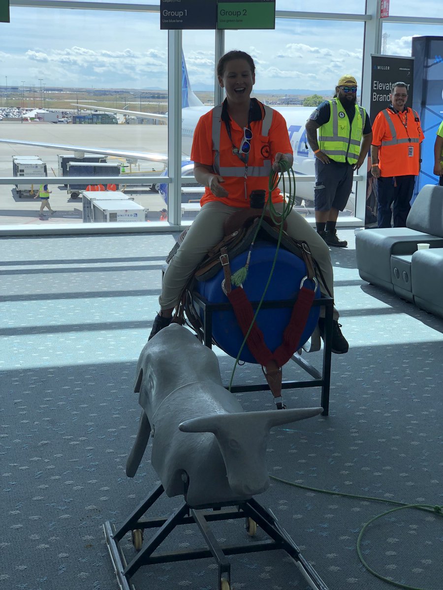 That doggie got away. Nice efforts though. ⁦<a href="/AshleyM_UA/">Ashley Maddox</a>⁩ ⁦<a href="/AOSafetyUAL/">AO Safety UAL</a>⁩