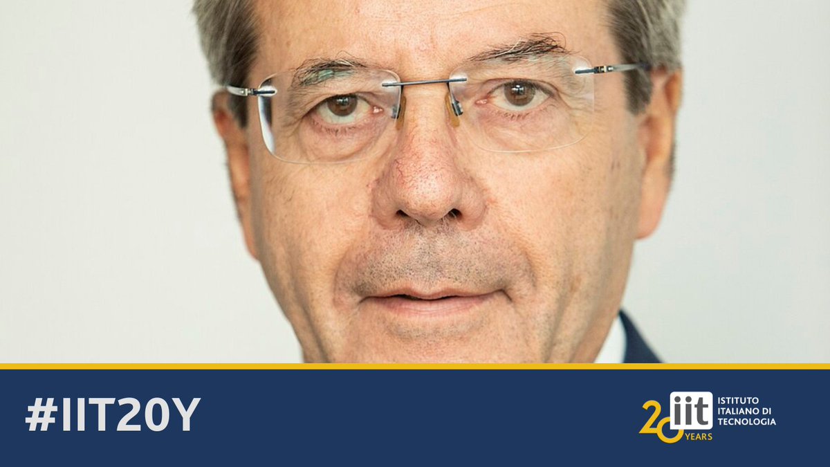 🎤#IIT20Y – <a href="/PaoloGentiloni/">Paolo Gentiloni</a> (Commissario europeo per l'economia): «🎤#IIT20Y – Paolo Gentiloni (Commissario europeo per l'economia): «L’Istituto è patrimonio dell’Italia. Continuare a costruire su questa storia di successo deve essere l’obiettivo dei prossimi vent’anni.».