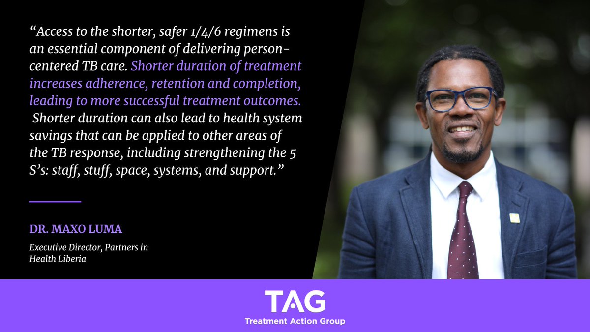 Treatment Action Group (TAG) tweet media