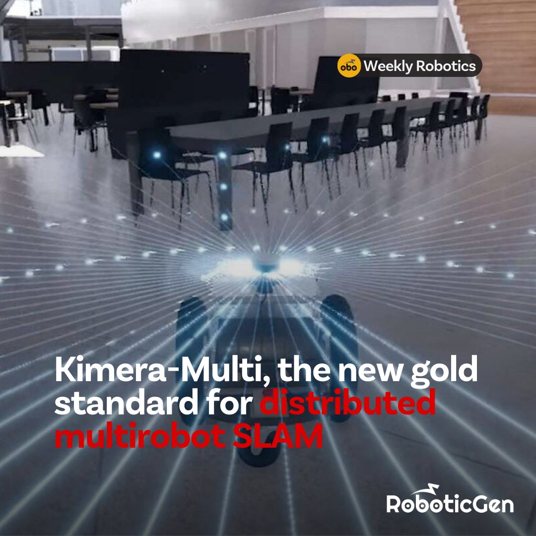 RoboticGen's tweet photo. Kimera-Multi sets the new gold standard for distributed multi-robot SLAM.

Read and Subscribe to our newsletter on LinkedIn for more.

#robotics #slam #news #worldofrobotics #weeklyrobotics #RoboicGen https://t.co/S0WmlrvczV