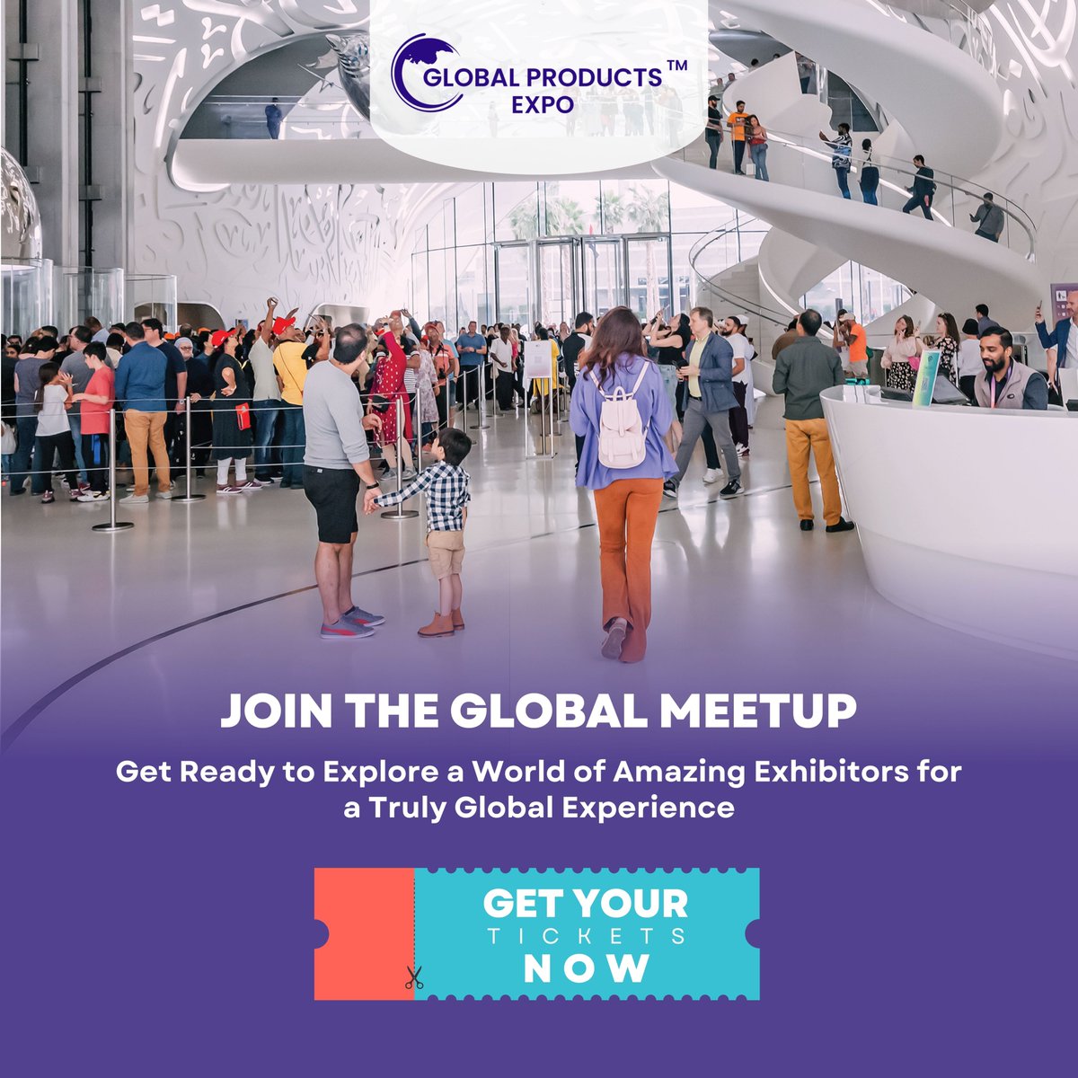 gpexpo_'s tweet image. 🌎✨ Join the Global Meetup and embark on an extraordinary journey with exhibitors from around the world! Secure your tickets today for an unforgettable global experience. 🎫

#GlobalProductsExpo #GlobalMeetup #ExhibitionEvent #WorldwideExploration #InternationalConnections