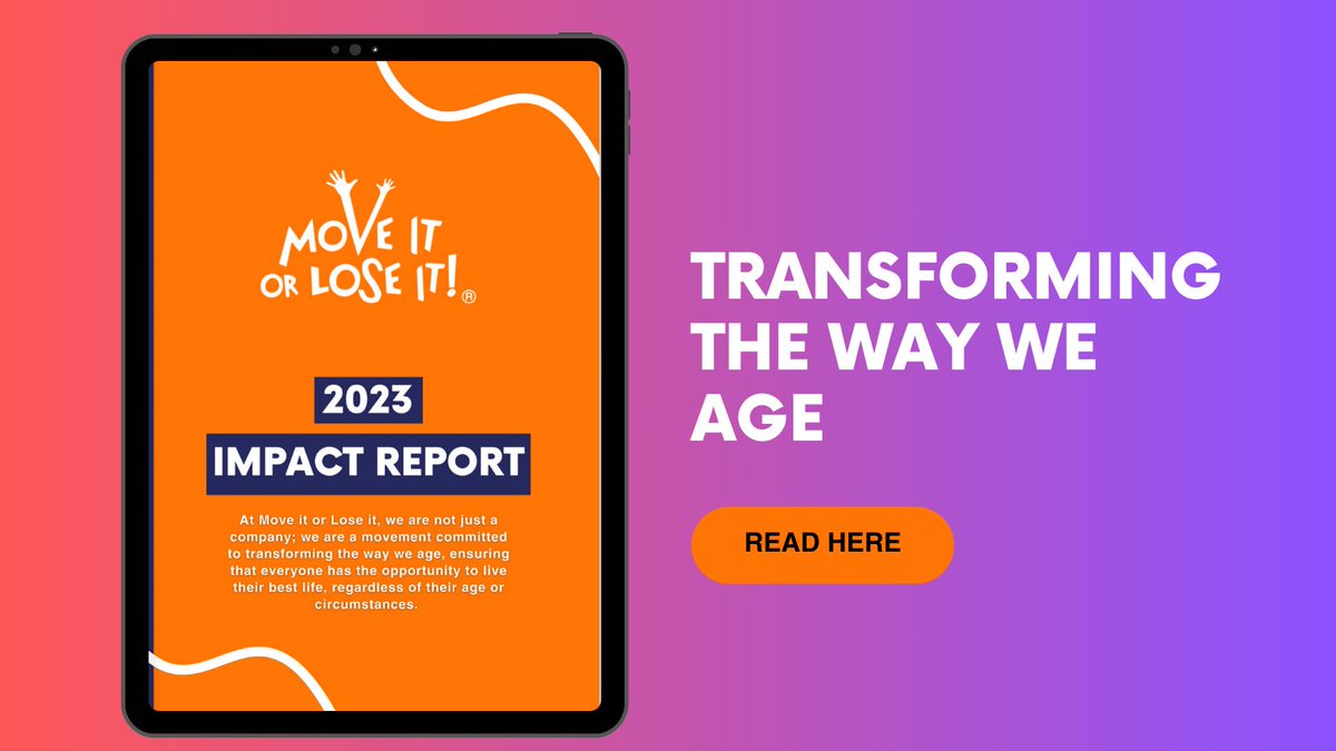 #MoveitorLoseit empower older adults to live life to the full by fostering a community where health, vitality &amp; connection thrive. Through our passion, dedication, and innovative approach, we envision a world where every #olderadult has the chance to enjoy a healthy, active &amp;