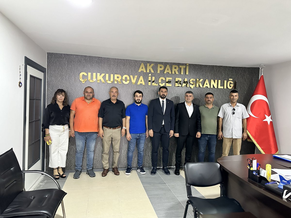 Celaliler Dernek Başkanı Sayın Atilla Özhan ve yönetimine, #Çukurova İlçe Başkanlığı'mıza nazik ziyaretlerinden ötürü teşekkür ederiz.