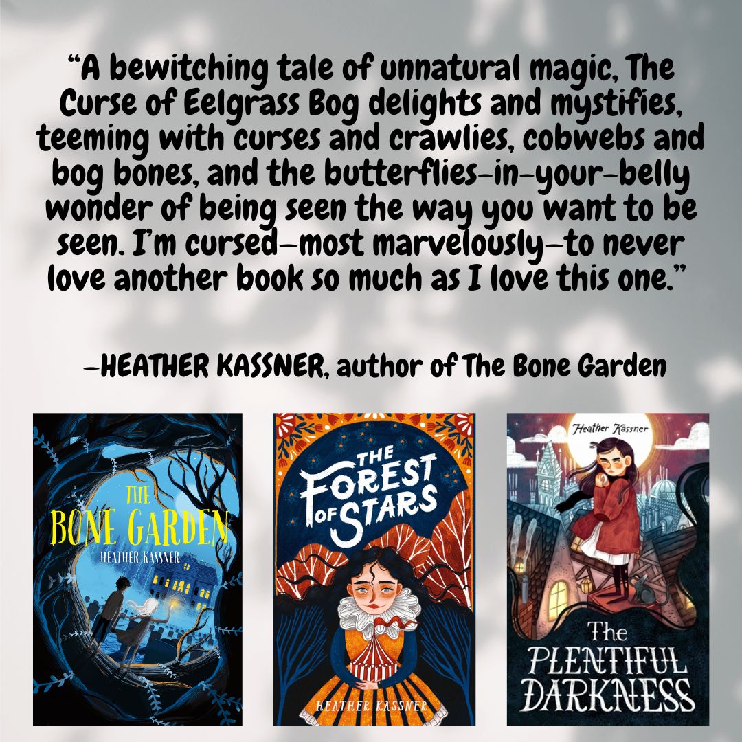 For my final Thursday Blurbsday, I'm thrilled to share words from @HeatherKassner! It's a full-circle moment to have Heather's blurb; she mentored me in AMM & I don't know where I'd be without her encouragement. Her dark, beautiful tales are some of my favorite stories ever 🖤