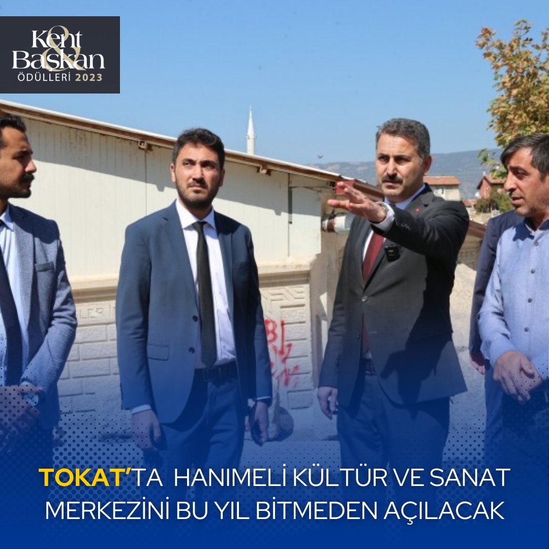 Tokat Belediye Başkanı Eyüp Eroğlu Derbent Mahallesi’nde mahalle konağı olarak da hizmet verecek Hanımeli Kültür ve Sanat Merkezini bu yıl bitmeden açacaklarını açıkladı.

#TOKAT #tokatbelediyesi @TokatBelediye