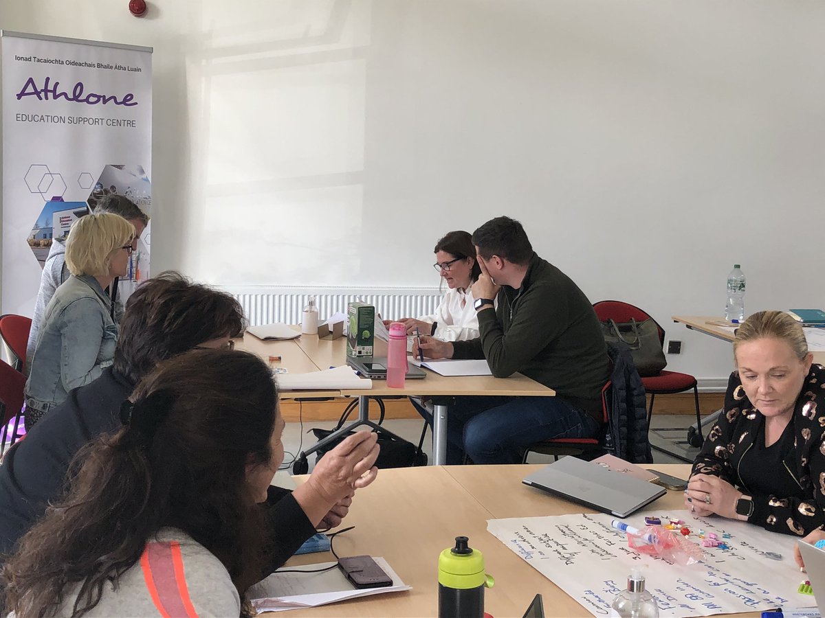 FessIreland's tweet photo. #FESSPD thank you @PowerOfUsPsych for Addressing the Big Issues of Staff and Team Dynamics PD session today. Very informative and enjoyable session. Lots of active participation from the group. @QQI_connect @rpl_network @cdetbcdu @SOLASFET @GuidanceStokes @cfoxcavan @CavMonETBFET https://t.co/qd3KmmnLl2