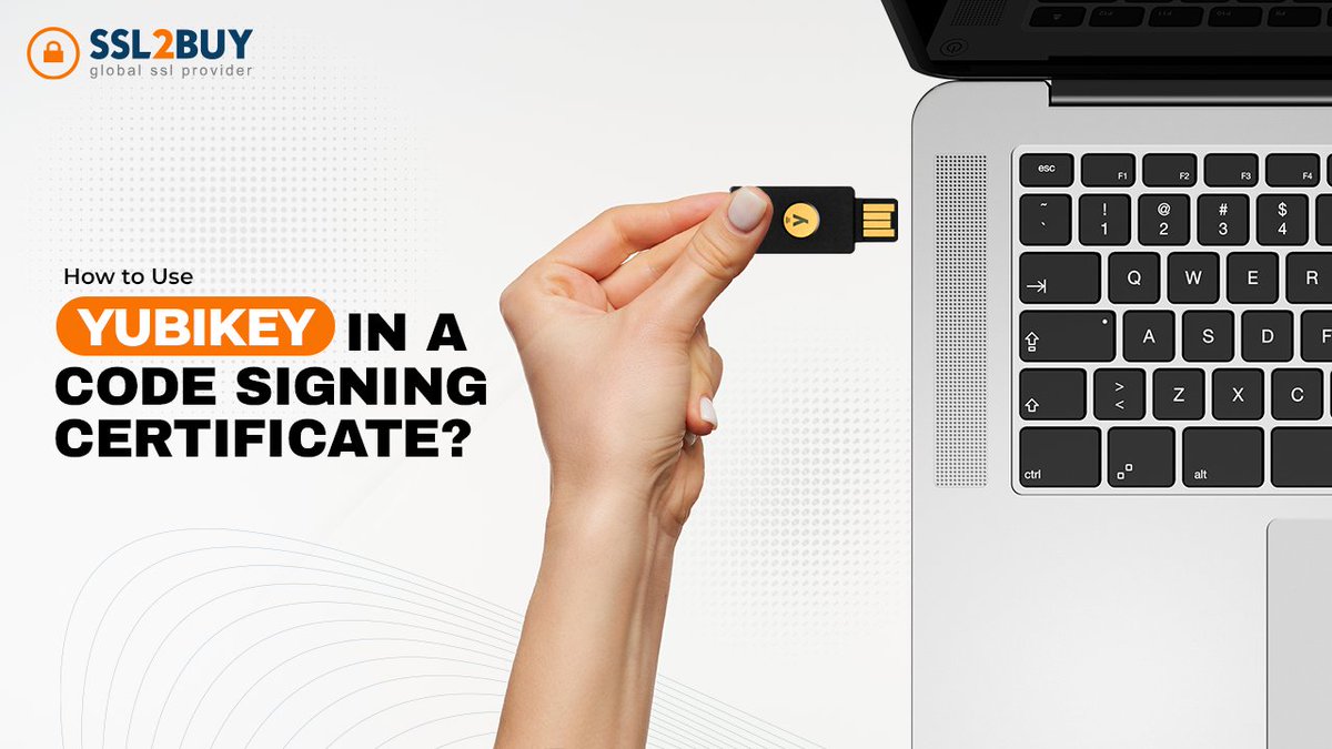 SSL2BUY's tweet photo. How to Use YubiKey in a Code Signing Certificate?

Read More:- https://t.co/CsFl1KCkQN

#ssl2buy #ssl #yubikey #codesigningcertificate #codesigning #codesigncert https://t.co/NBeM8q7YZO