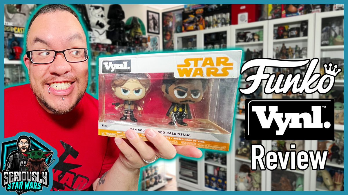 SeriouslySW's tweet photo. 🚨NEW VIDEO🚨
Check out my review of the ##HanSolo & #LandoCalrissian #StarWars #Funko #Vynl (Link in bio)
https://t.co/QynCCVrwHr
#FunkoVynl #Funkos #StarWarsFunkoPop #StarWarsFunkoPops #StarWarsFunko #StarWarsFunkos #StarWarsBobblehead #StarWarsBobbleheads #StarWarsToys https://t.co/E2XvIkEzUQ