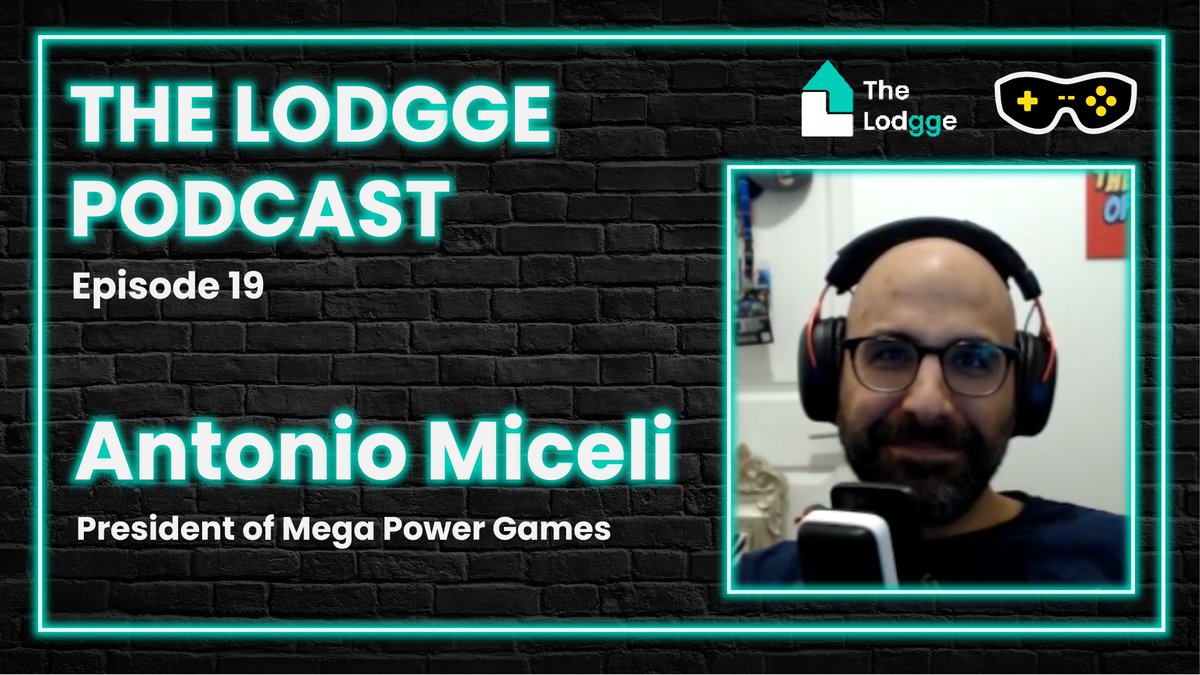 TheLodgge's tweet photo. The Lodgge Podcast - Season 3, Ep 2!

In this episode meet Antonio Miceli, President of @megapower_games!

We discuss his career path to game design, the impact of showing games at live events, the release of DepowerBall, and much more!

https://t.co/9NCUUolR3J https://t.co/wbIxCJxdSE