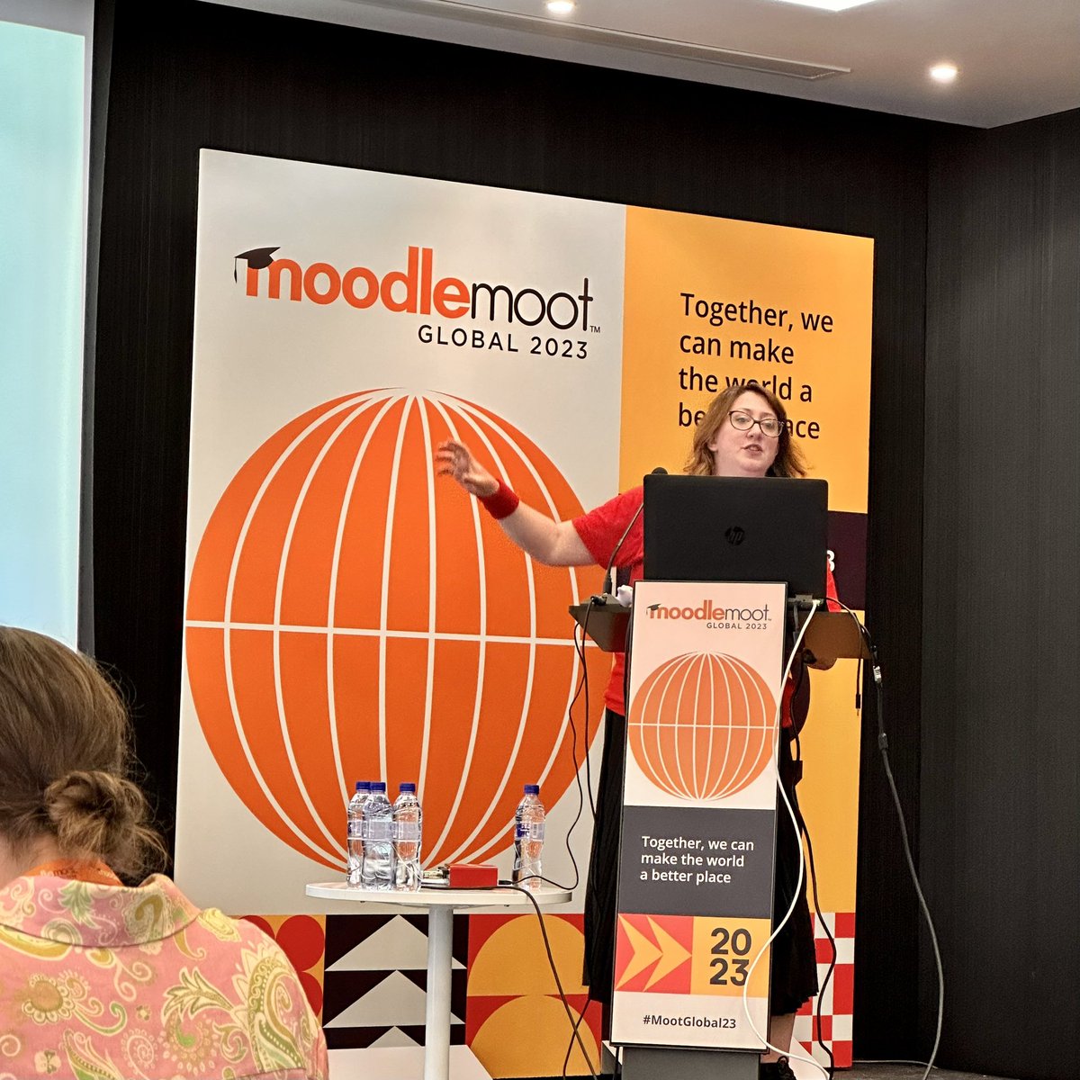 Rob L (he/him) (@lowneyrob) on Twitter photo The inimitable <a href="/samwisefox/">Sam to Blue Sky</a> from <a href="/Catalyst_IT_EU/">Catalyst IT Europe</a> up on stage at #MootGlobal23 to share insights on how to successfully complete the #Moodle Educator Certification programme The inimitable <a href="/samwisefox/">Sam to Blue Sky</a> from <a href="/Catalyst_IT_EU/">Catalyst IT Europe</a> up on stage at #MootGlobal23 to share insights on how to successfully complete the #Moodle Educator Certification programme