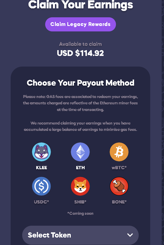 Cloud_Wizzz's tweet image. we @KleeKaiETH 💜 will continue to build and build. #PlayToEarn #Crypto #ETH #StockMarket #SHIB #Kishu #Doge #PEPE hold 460$ worth of #Klee to earn 10$ a day.