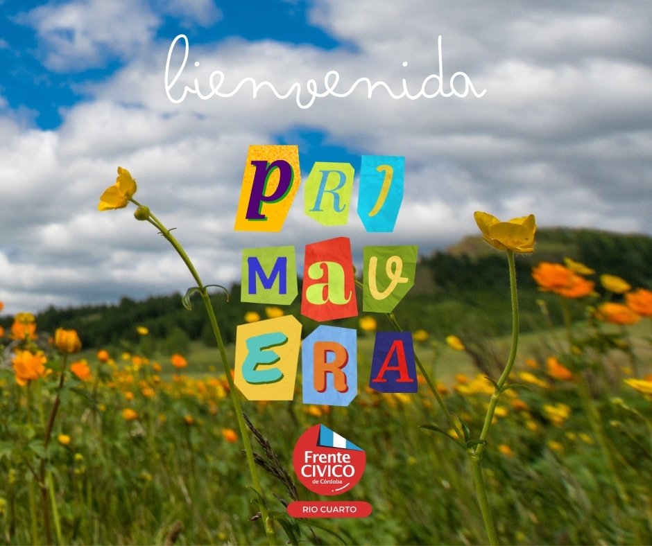 RioCivico's tweet photo. ¡Claro! Aquí tienes un ejemplo de un posible post para celebrar el Día de la Primavera en la página de Facebook de un Frente Cívico:

---

🌼 ¡Feliz Día de la Primavera, queridos amigos del Frente Cívico! 🌼 https://t.co/Tvf0QcdK7M
