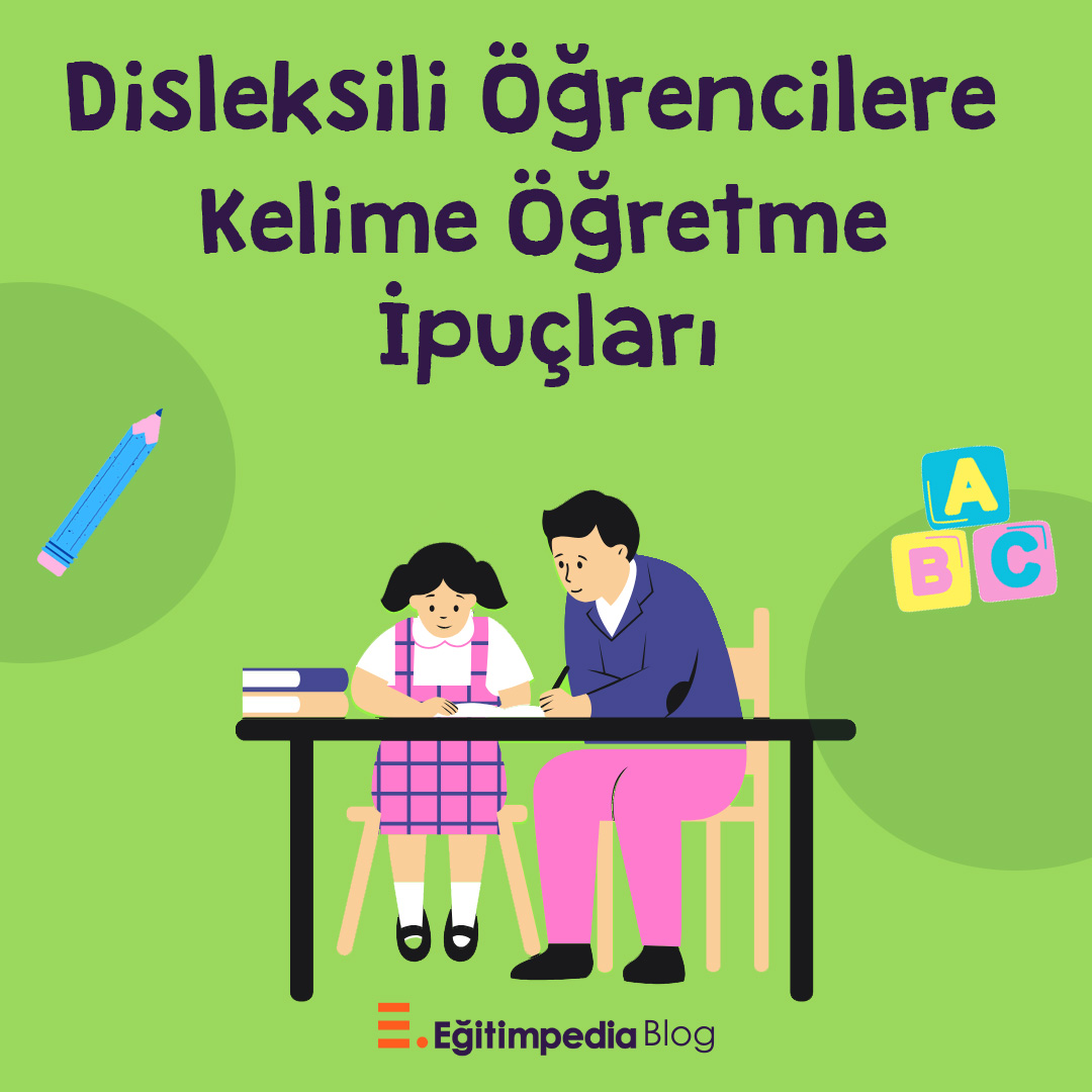 Yazı ve okuma becerilerinde güçlük yaşayan öğrencilere kelime öğretmek zorlayıcı olabilir.🧏‍♀️ Bu blog yazımızda disleksili öğrencilere kelime öğretme ipuçlarını toparladık. ✍️ 🔗 Okumak için tıklayın!
egitimpedia.com/ogrenci/dislek…

#Eğitimpedia  #eğitim #öğrenme #öğrenciler #disleksi