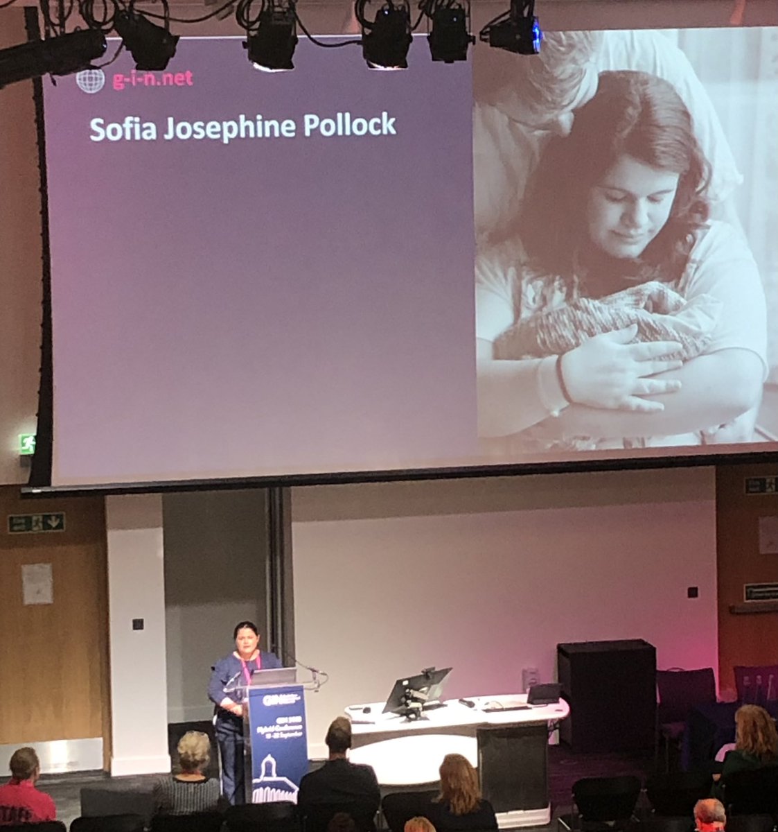Brave, thought provoking and emotional presentation by <a href="/Daniellep89/">Dr Danielle Pollock</a> 

Lived experience really is a strength 🙌

#morethan

#GIN2023Glasgow