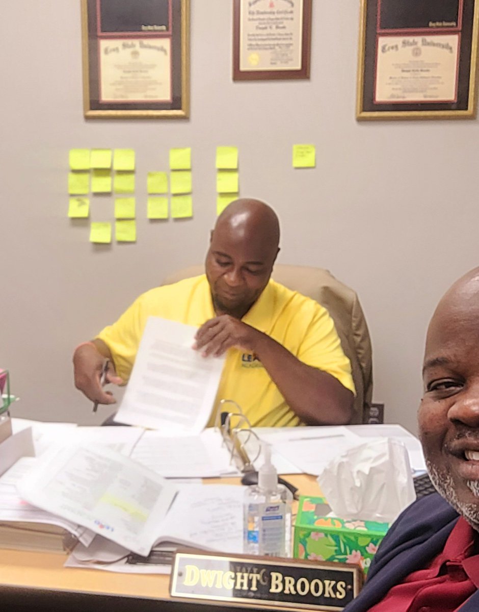 Needed to meet with <a href="/DwightKBrooks/">Dwight K. Brooks</a> at LEAD Academy. He stated, "The earlier, the better." A lot of discussion and planning at 6:50 a.m. this morning!💪🏾 #PrimePrincipal <a href="/Alabama_Reading/">ARI / The Alabama Reading Initiative, ALSDE</a> <a href="/AlabamaAchieves/">Alabama State Department of Education</a> <a href="/HenryTellis/">Henry D. Tellis</a> <a href="/mjshields/">Dr. Melissa Shields, NBCT</a> <a href="/Ajohn_ARI/">Alicia Johnson</a> <a href="/mwilsonliteracy/">MistyBWilson</a> <a href="/VickieChappelle/">Vickie Chappelle</a> <a href="/myASUIC/">Alabama State University (ASU) Inservice Center</a>