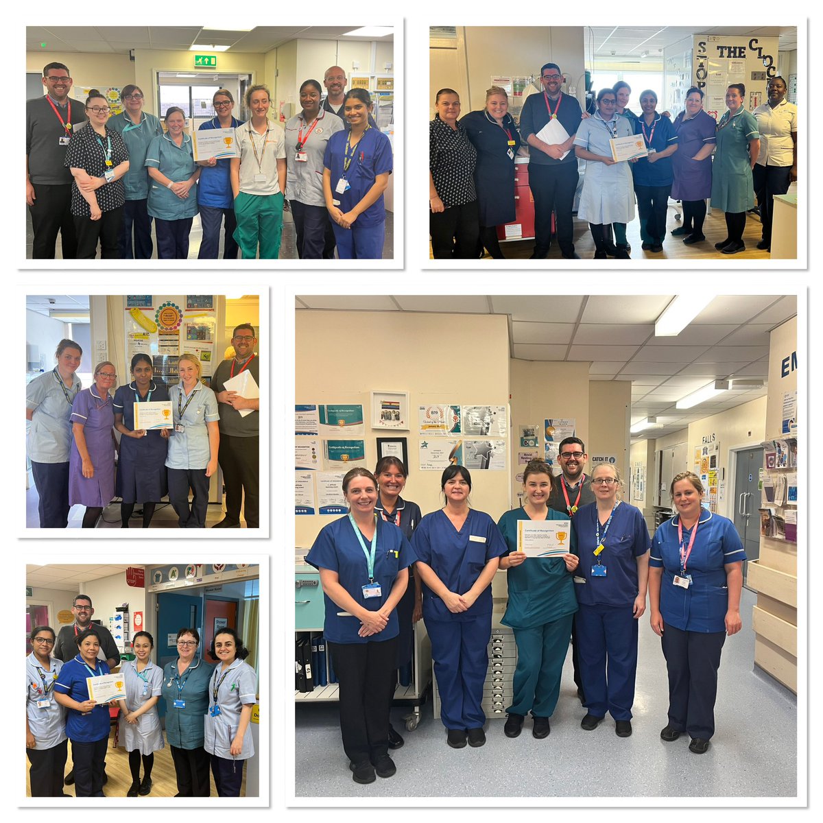 National falls week…today we celebrated the great work being done by our amazing staff! No falls for a month for ACCU, A6, A9, K25 and B19 👏🏻🙌🏻🏆