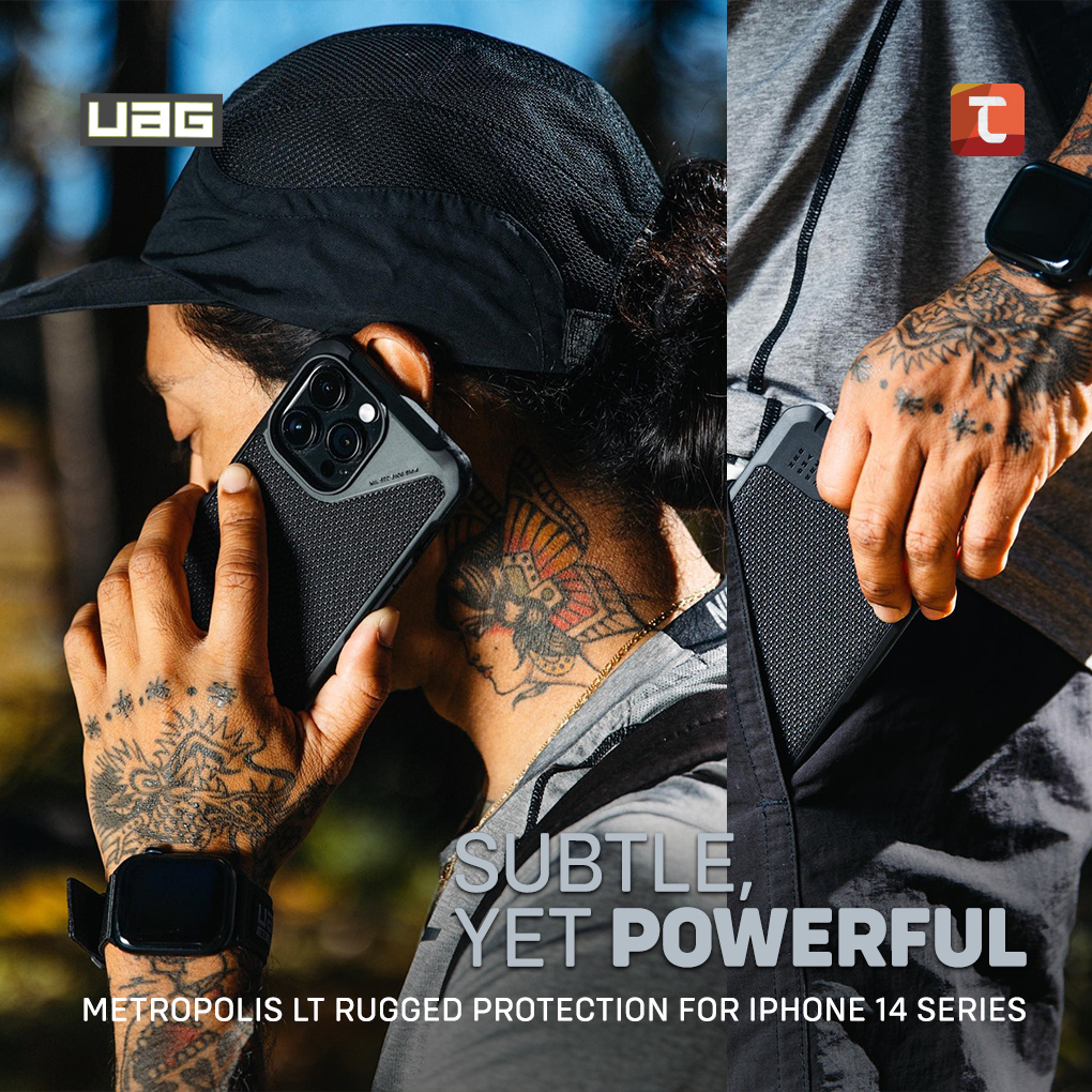 TekkiTake's tweet image. 📱 Elevate Your iPhone 14 Protection with Urban Armor Gear! 🛡️Introducing the Urban Armor Gear iPhone 14 Case - Metropolis LT Mag-Safe Compatible! 

Buy Now!
Tekkitake:postly.app/3Eex
Amazon:postly.app/3Eey

#Tekkitake #UAG #iPhone14Case