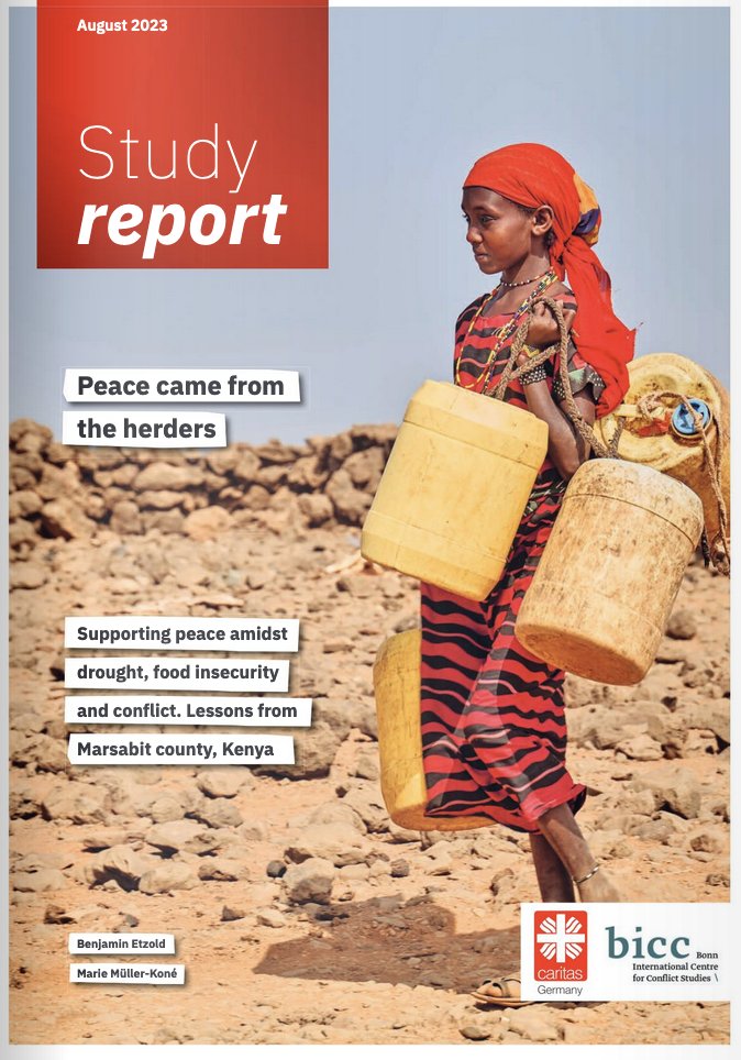 Fast alles, was man über den Zusammenhang von #Konflikt und #Hunger wissen muss! Die neue @caritas_ci Studie, in der wir gemeinsam mit unseren Partnern @PacidaKenya und @caritasmarsabit die humanitäre Lage im Norden von #Kenia analysiert haben. calameo.com/read/001529239…