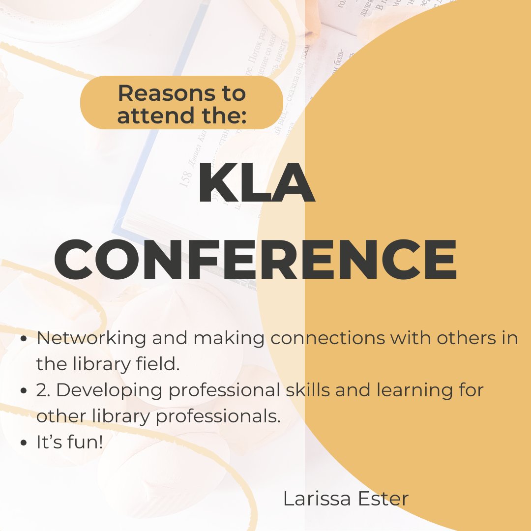 KansasLibraries's tweet image. Early bird registration is until October!

kslibassoc.org/KLA_2023_Confe…