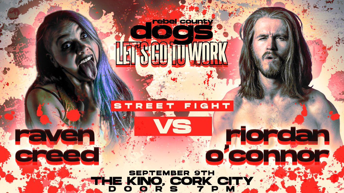 RCWrasslin's tweet photo. @RavenCreed_  
Vs
@Riordan_OConnor 

🔗https://t.co/cJz74zz3iH https://t.co/MSUVA3sFH0