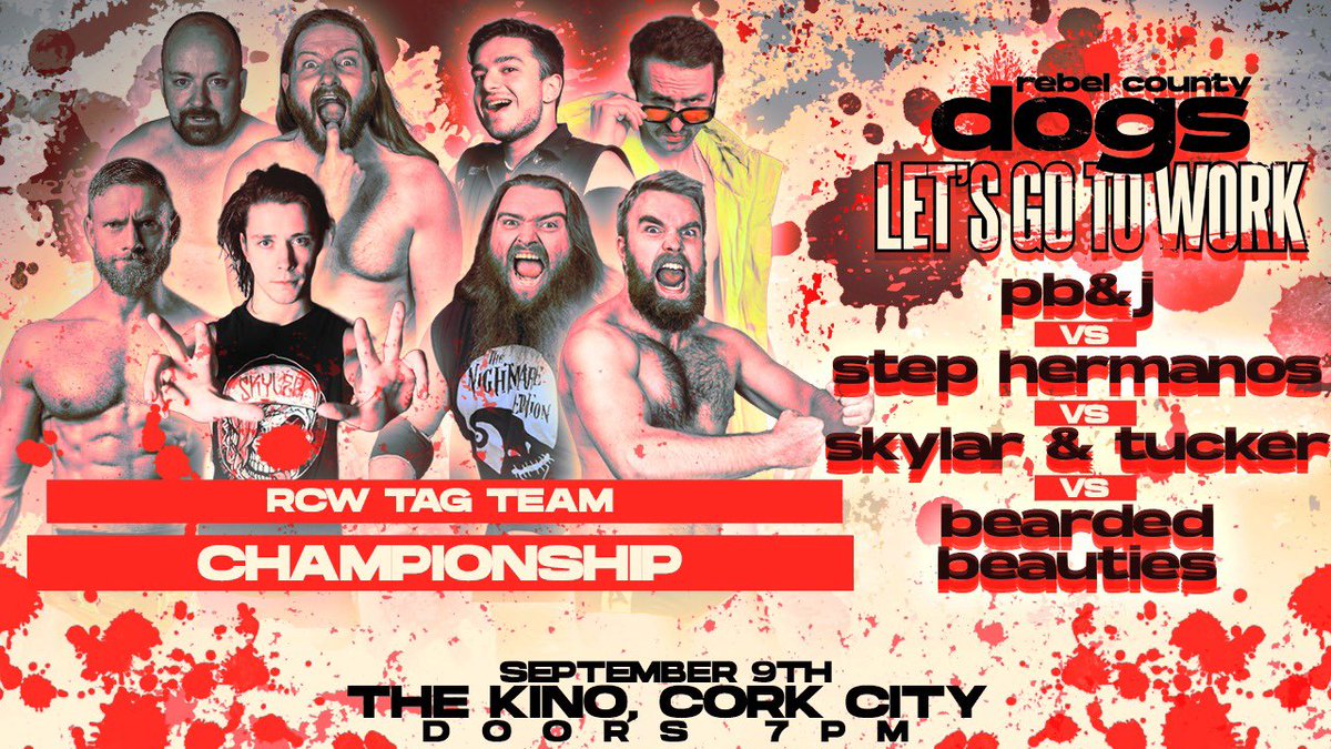 RCWrasslin's tweet image. @ThePhilBoyd  &amp;amp; @JustyWrestles 
Vs
@Axel_Jered &amp;amp; @gallachini 
Vs
@Tucker_UKCT &amp;amp; @mattskylerpw_ 
Vs
@JDP_Wrestler &amp;amp; @B_Armstrong2112 

🔗youtu.be/CXogC2LsceY?si…