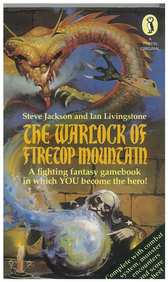 fightingfantasy's tweet image. #FightingFantasy needs the help of the #ttrpg community. At Fighting Fantasy Fest 4, someone told Sir @ian_livingstone he has 71 different editions of The Warlock of Firetop Mountain.

Were you that man? Do you know him? Can you put him in touch with us?
#gamebooks #PleaseRT #rpg