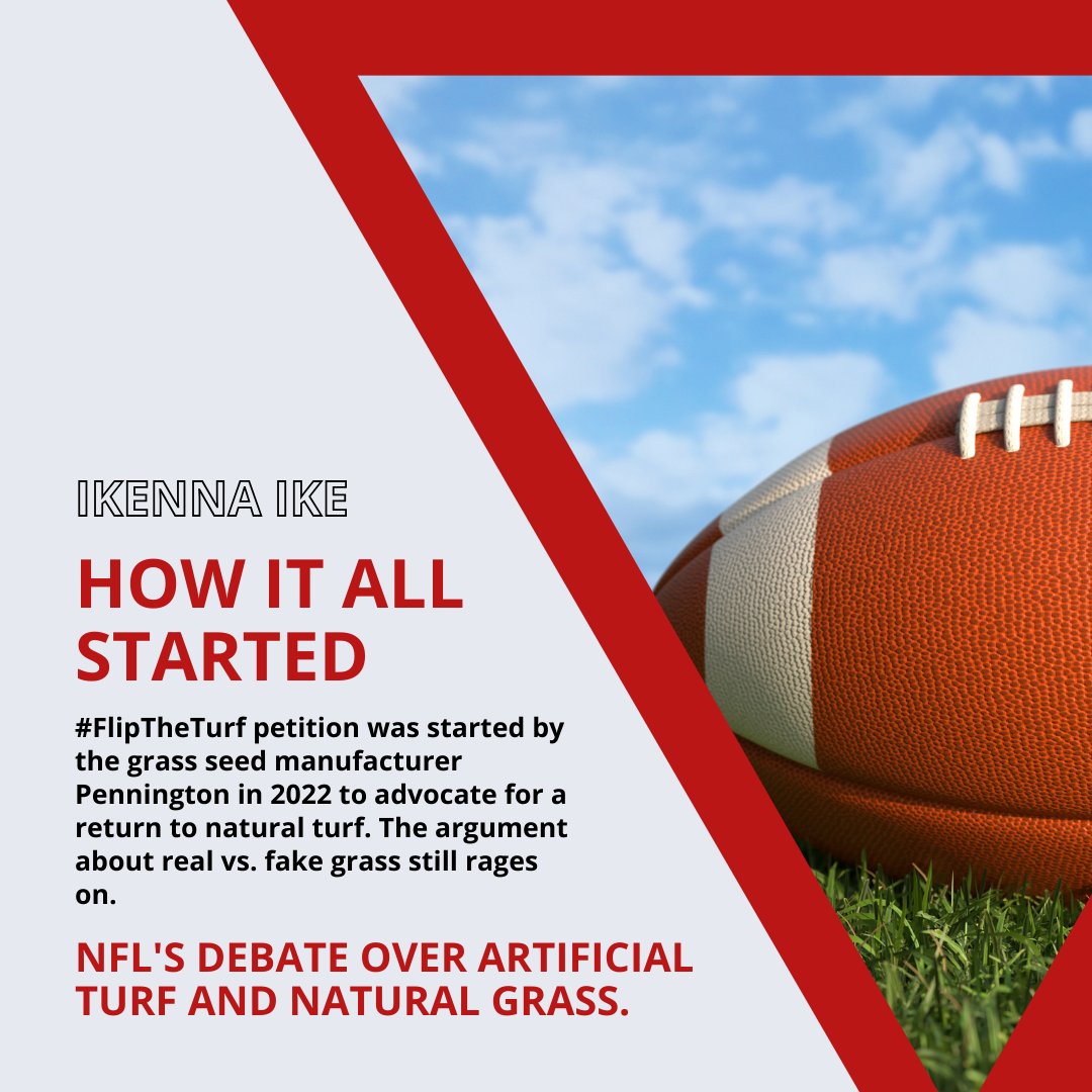 Ikenna Ike: How it all started: #FlipTheTurf petition was started by the grass seed manufacturer Pennington in 2022 to advocate for a return to natural turf. The argument about real vs. fake grass still rages on.