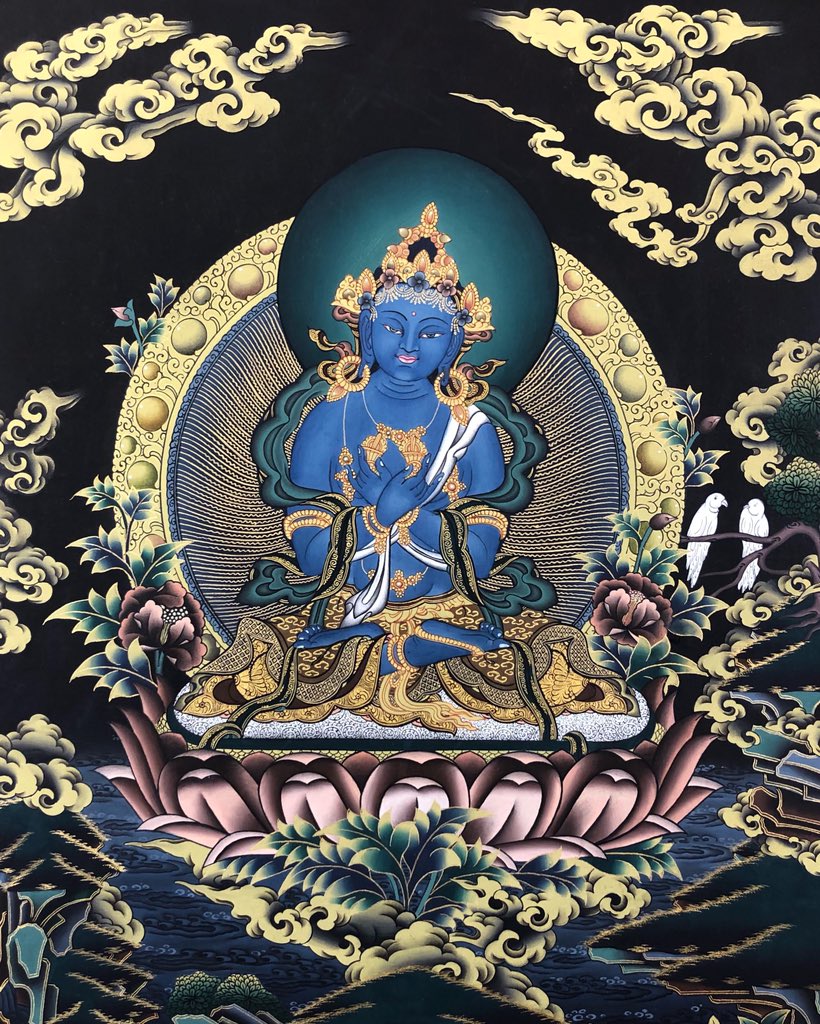 lama_thanka's tweet photo. Vajradhara
.
.
.
.
#Thangka #Thankapainting #lamathankapaintingschool #buddhism #vajrayanabuddhism #Nyingmapa #dharmakaya #buddha #adibuddha #Enlightened #vajraholder #Vajradhara #dorjechang #progenitor https://t.co/7M11Ug6Xs6