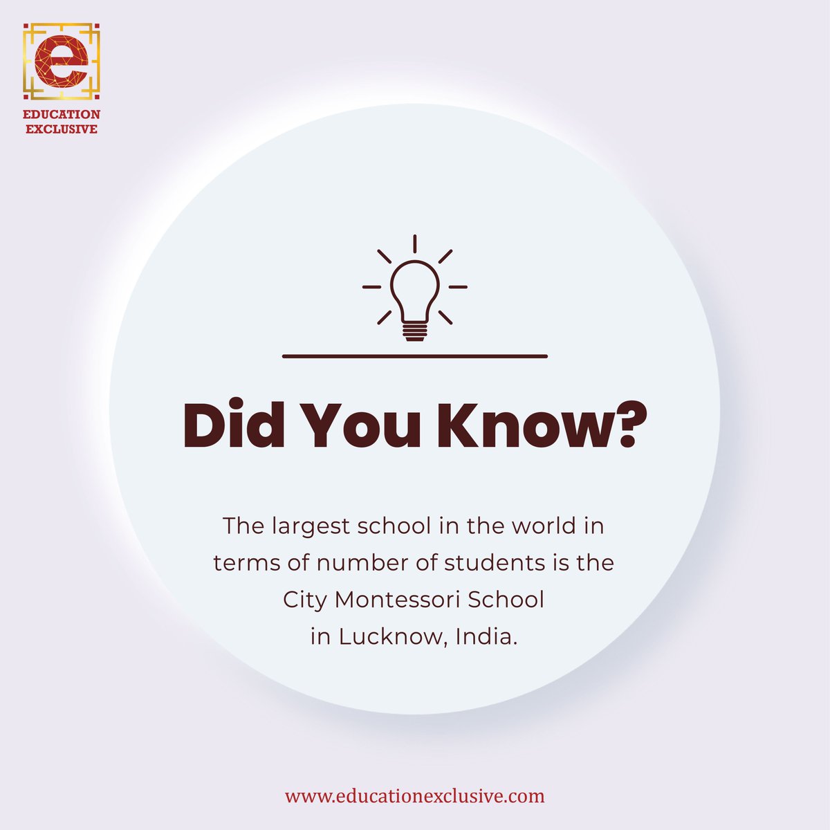 educationexclus's tweet photo. Fun fact incoming! Get ready to be amazed and learn something new today! 🧠💡 

#DidYouKnow #FunFacts #LearningEveryDay https://t.co/H1yTyJRtCf