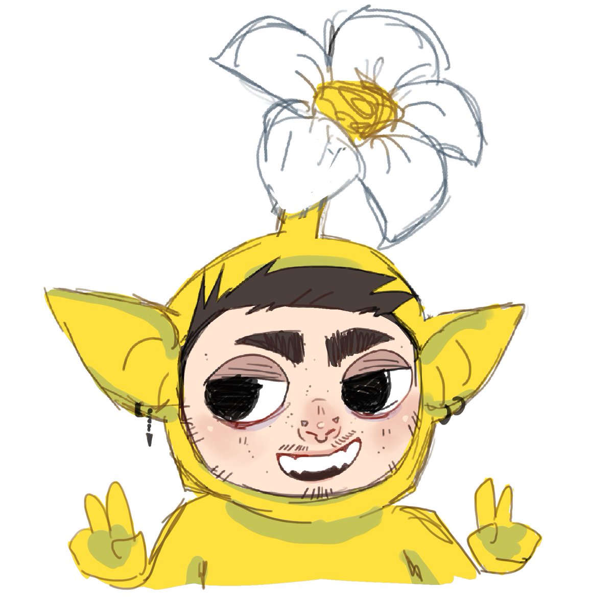 Here’s me as the yellow pikmin