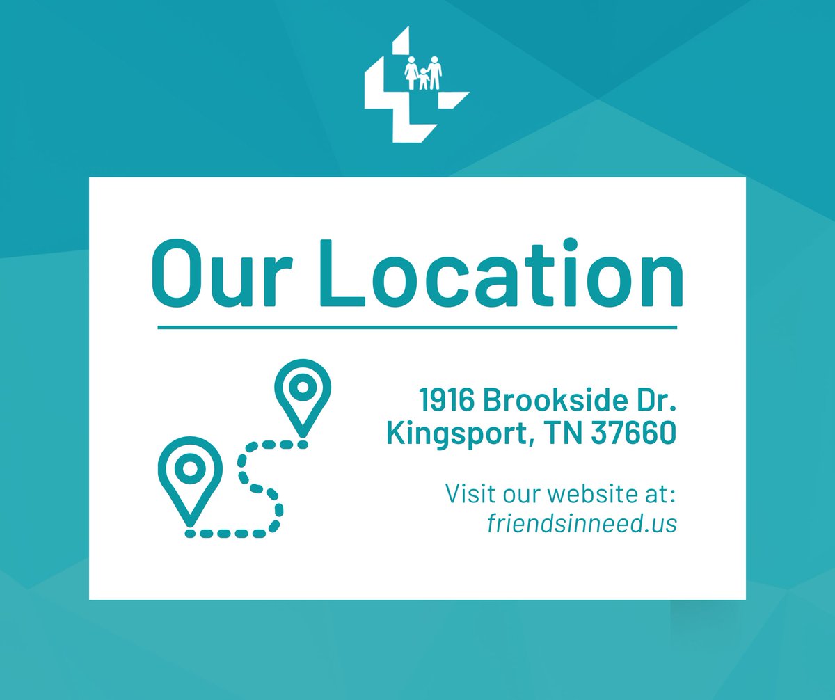 Friends In Need Health Center is located at 1916 Brookside Drive in Kingsport, Tennessee 📍We share a campus with Indian Path Community Hospital - so look for signs pointing to building 1916! 
Visit us today🙌🏼 #ourlocation #ouroffice #location #officelocation #locations #kpt  #tn