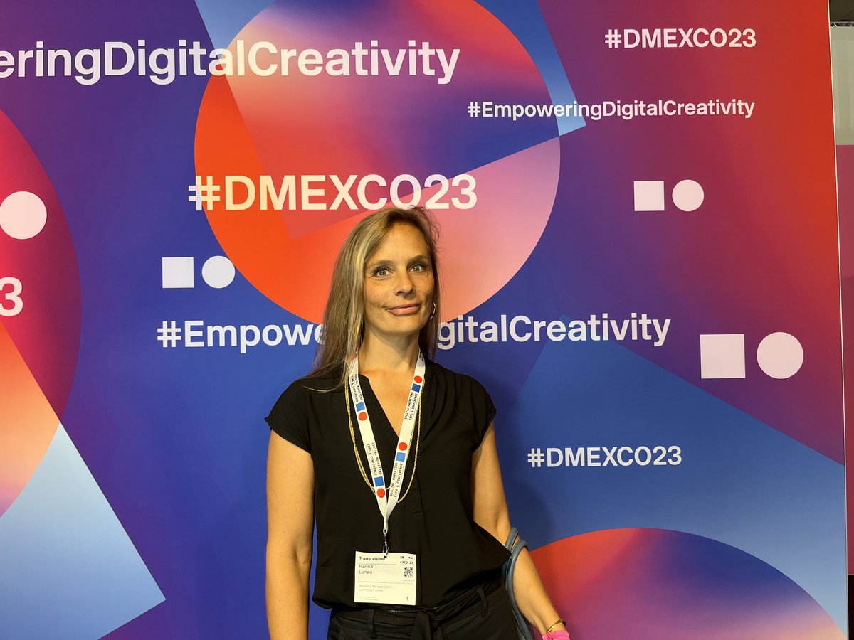 We are having great time at @dmexco in Cologne! #EmpoweringDigitalCreativity #DMEXCO23