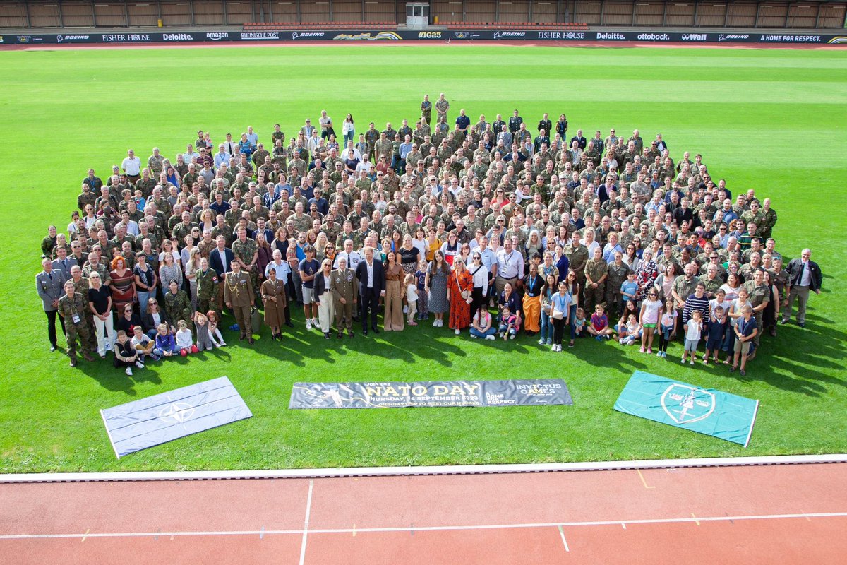 Prince Harry, the Duke of Sussex, and his wife meeting with NATO Families. #globalinfluence #worldleader