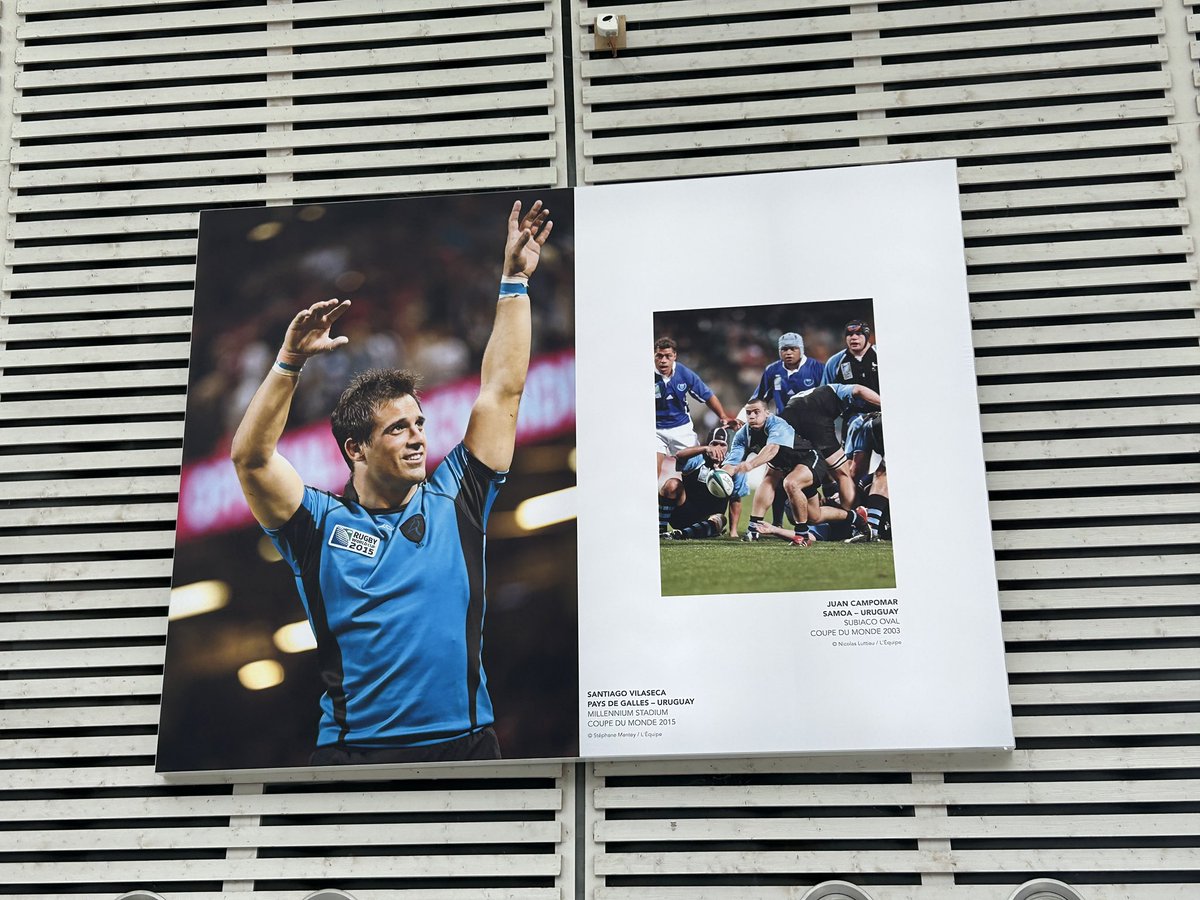 📍 Avignon 👋🏼 

Así te recibe #Avignon en la estación TGV. Tiene una galería de gigantografías dándole la bienvenida a #Uruguay ya que esta es la ciudad base que eligieron Los <a href="/TerosXV/">Los Teros</a> en la #RWC2023 🏉🏆🇫🇷