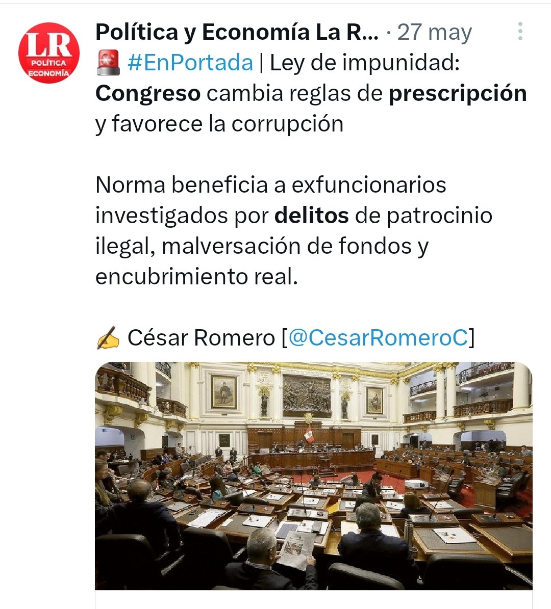 QHaRi's tweet image. De nada sirve combatir la delincuencia/sicariato en las calles con el Ejército si a la par se protege a los #CuellosBlancos, al narcotráfico y demás redes mafiosas con leyes ad hoc en las altas esferas del poder.

La inseguridad río abajo es hija de la mega corrupción río arriba.