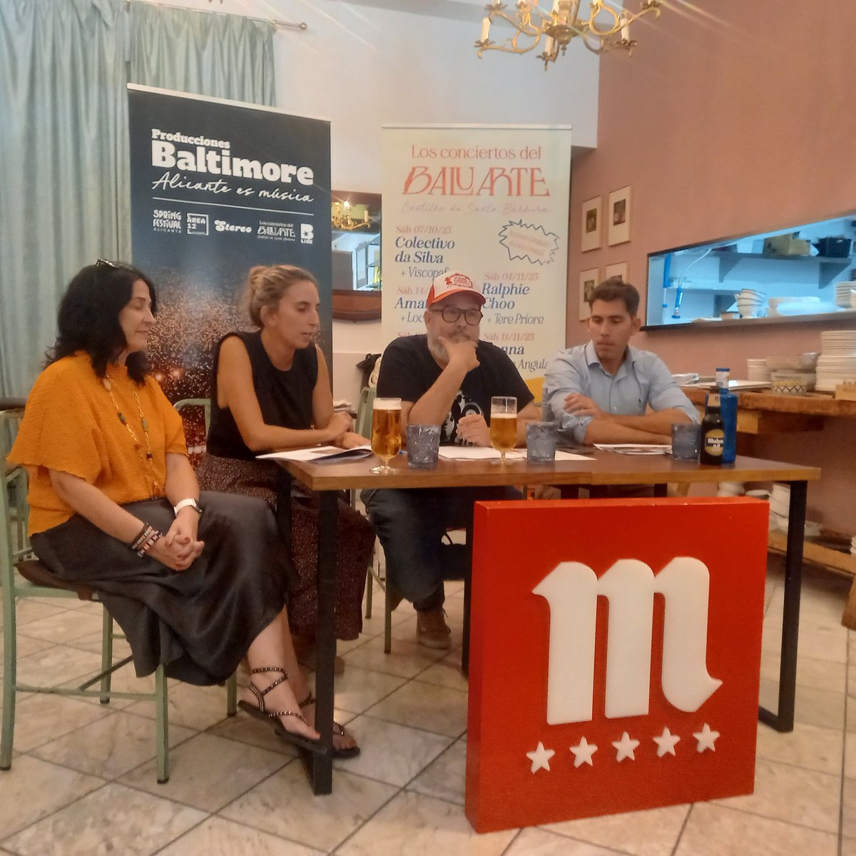 7s7Magazine's tweet photo. Esa semana se ha presentado una nueva oferta musical y cultural para este otoño en el #castillodesantabarbara de la mano de @ProdsBaltimore y @VibraMahou con conciertos gratuitos los sábados por la mañana junto a rutas gastronómicas en la ciudad de #Alicante https://t.co/NlY4ZN44B5
