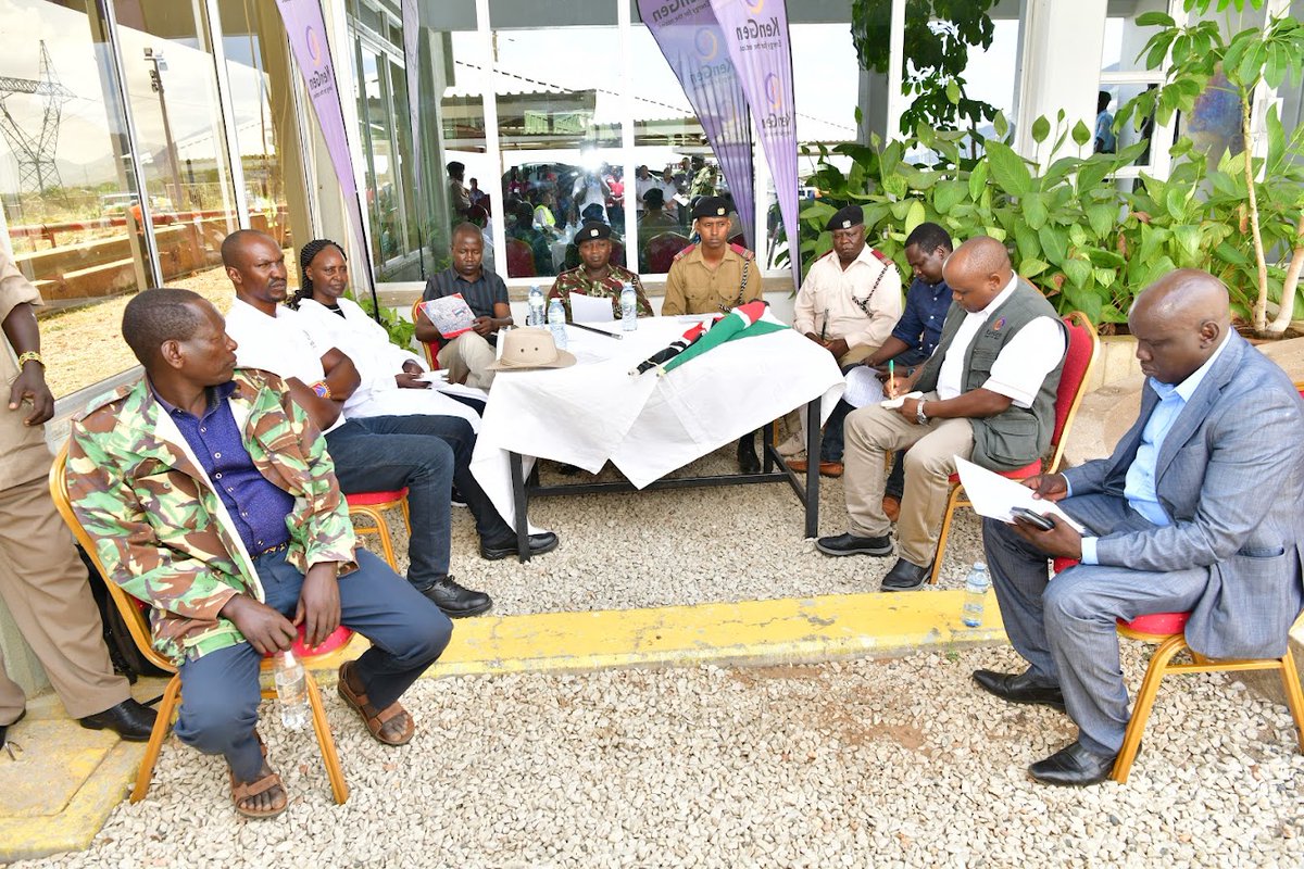KenGenKenya's tweet photo. The campaign targets seven counties with active @KenGenKenya installations namely; West Pokot, Machakos, Embu, Turkana, Nakuru, Kajiado, and Kitui, impacting approximately 136 schools, ensuring students have access to food. #KenGenCSR #KenGenCares ^EM https://t.co/Psb6BlocTd