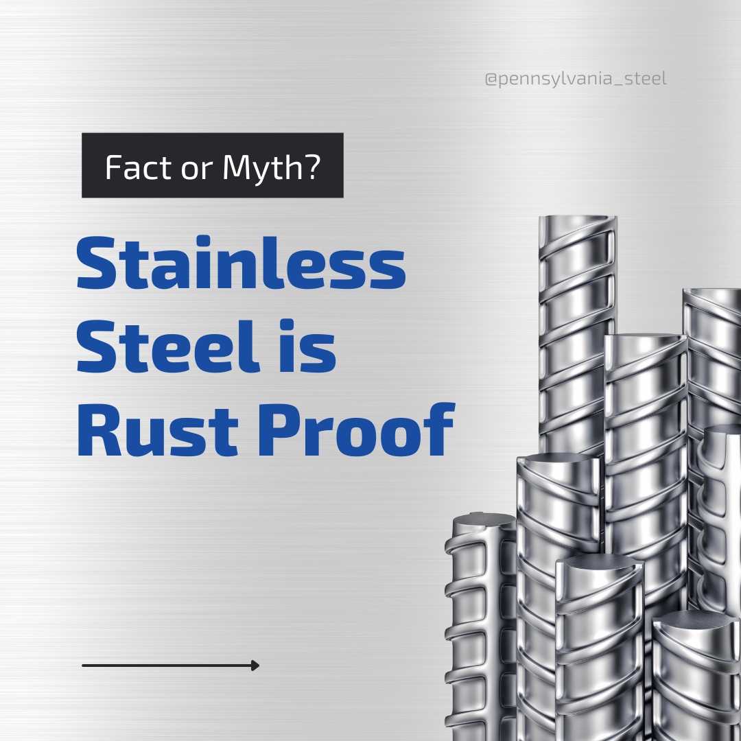 steel_pa's tweet image. Is stainless steel truly rust-proof? Scroll through to find out! ➡️

#MythVsFact #StainlessSteel #SteelExperts