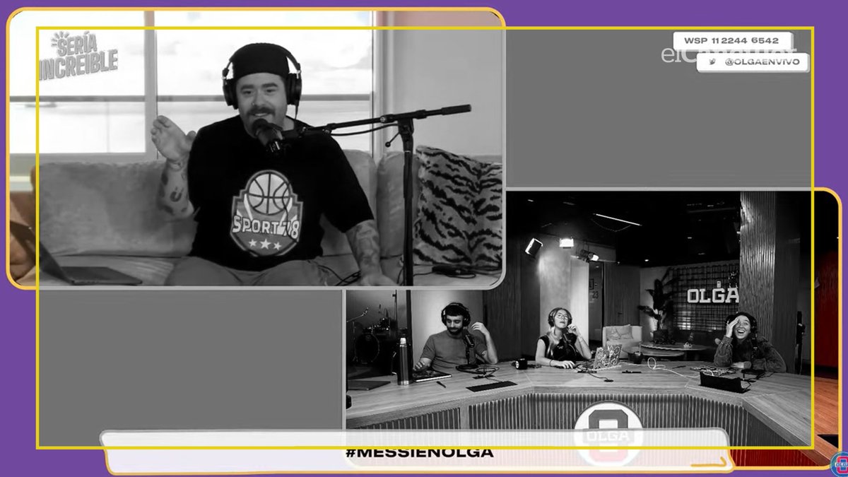 elcancillercom's tweet photo. [AHORA] A la espera de la entrevista con Messi, Granados desplaza por primera vez a Occhiato en el prime time del streaming y lo triplica en audiencia:

1⃣ "Soñé que volaba", Olga TV: 147 mil.
2⃣ "Nadie dice nada", Luzu TV: 49 mil.
3⃣ "Perros de la calle", Urbana Play: 23 mil. https://t.co/s5jBfOcRYD