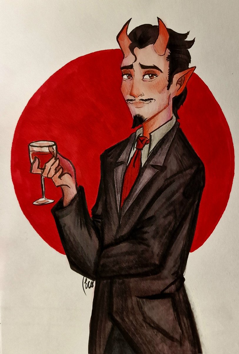 _ginger_raven's tweet photo. Daddy cool😨❤️‍🔥 
#disenchantment #disenchantmentnetflix #Netflix #disenchantmentsatana #ArtistOnTwitter https://t.co/9BkfCJtYb1