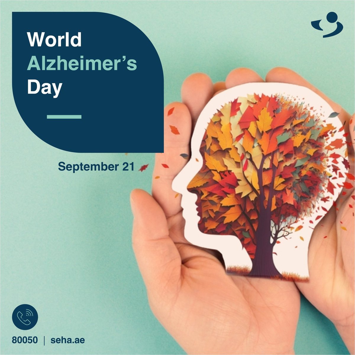On World Alzheimer's Day, let's prioritize brain health! It's #NeverTooEarlyNeverTooLate to act.

Memory loss, task difficulties, language issues, and personality changes can signal dementia. Early recognition and help make a difference for those affected.